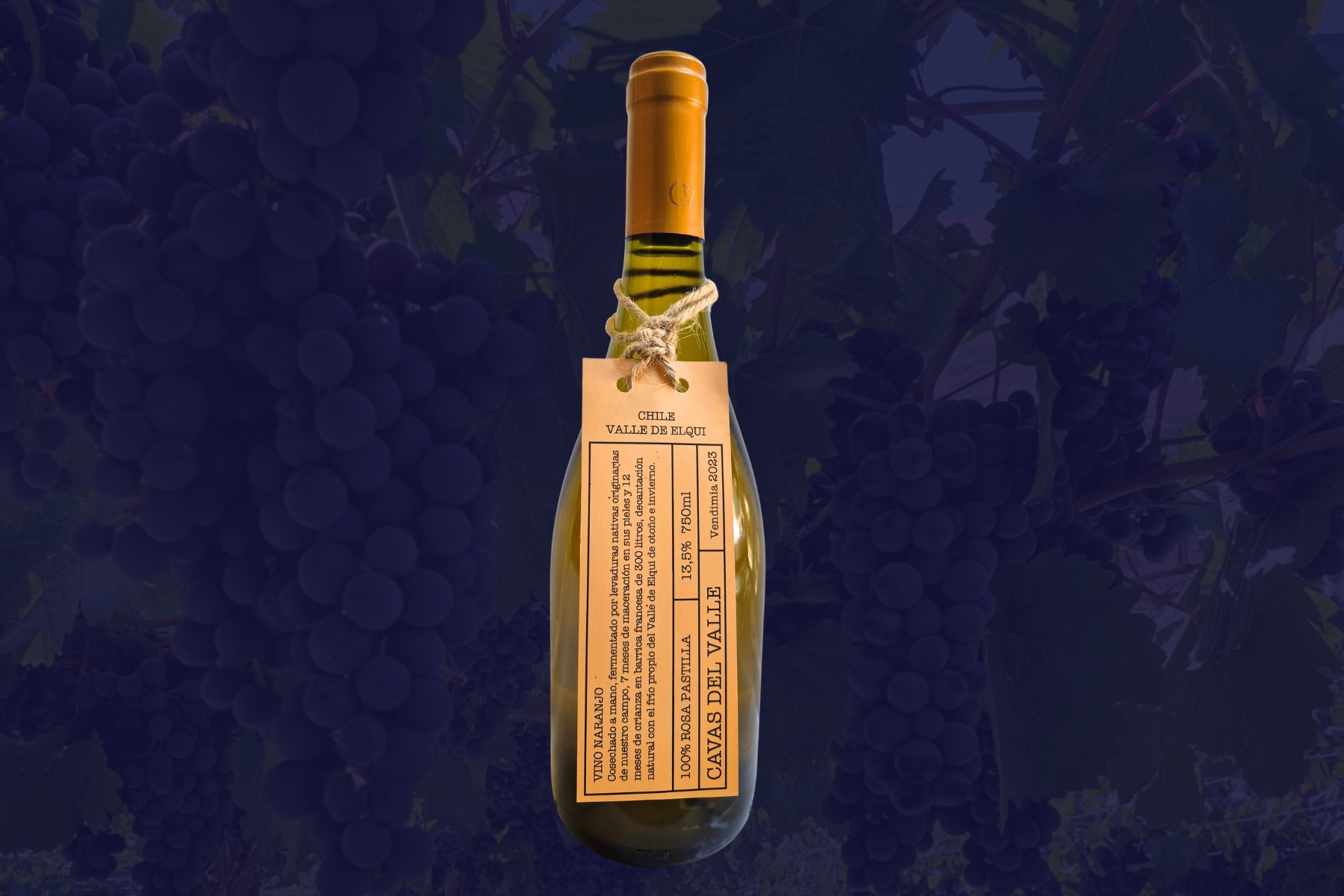 Vino Naranjo - Moscatel Rosada Cavas del Valle